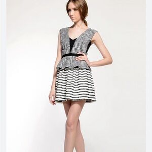 Authentic bcbg maxaxria Stella striped dress